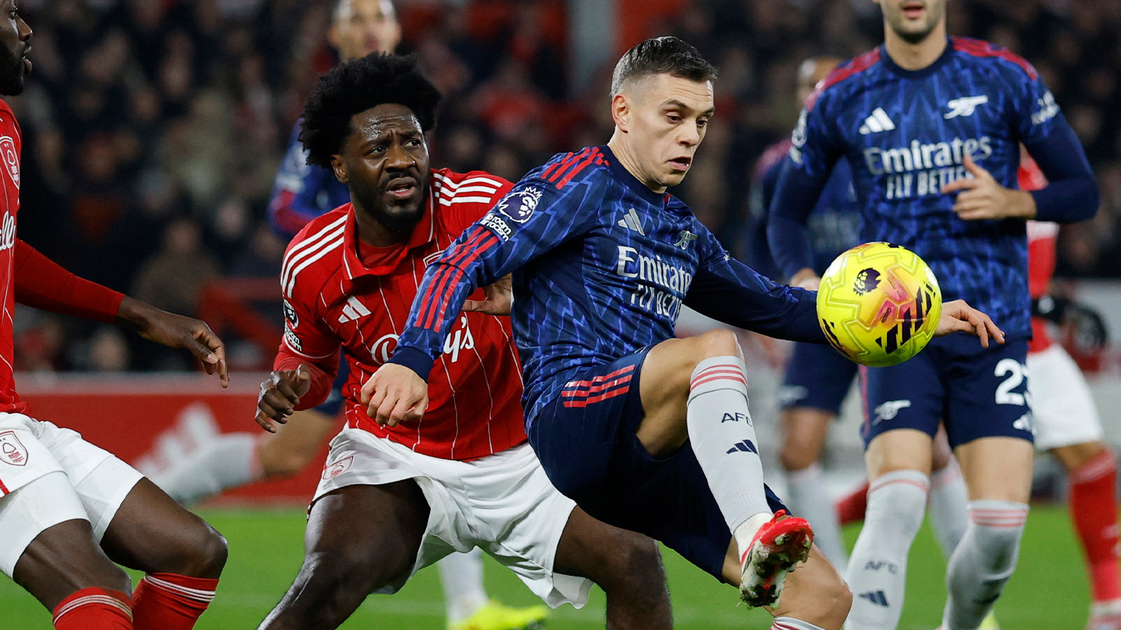 JUST NU: Arsenal fick inte hål Nottingham Forest