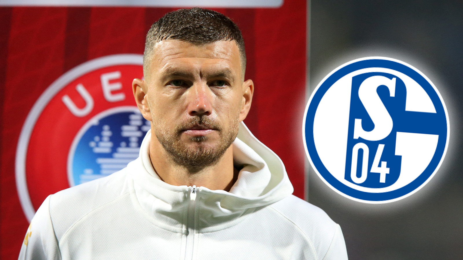 Uppgifter: Dzeko skriver på för Schalke i dag