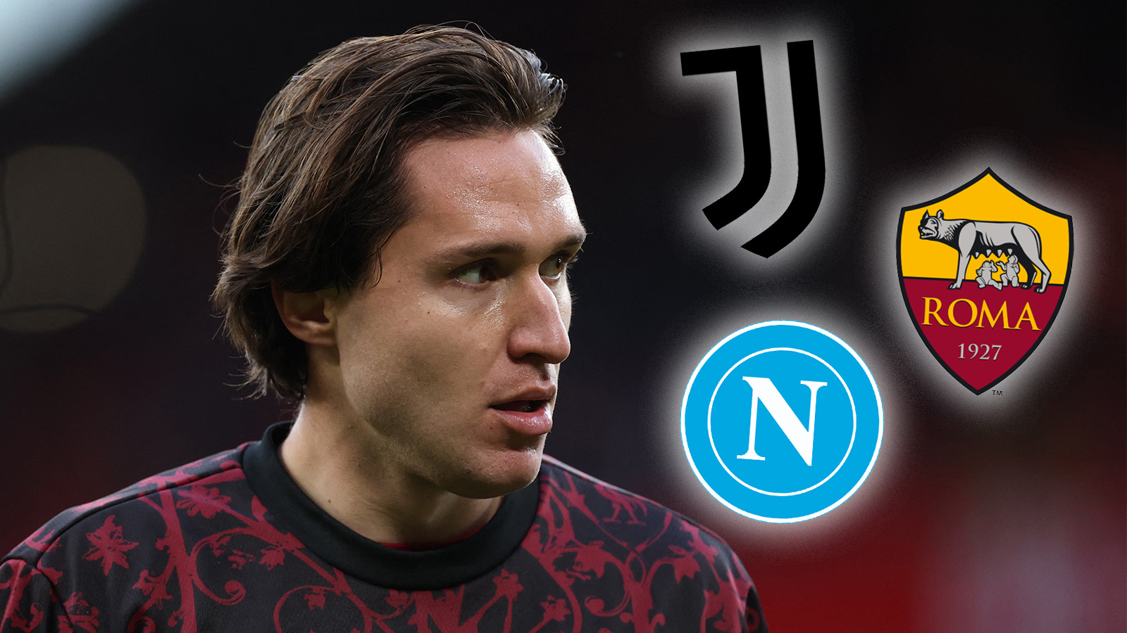 Uppgifter: Tre Serie A-klubbar ute efter Chiesa