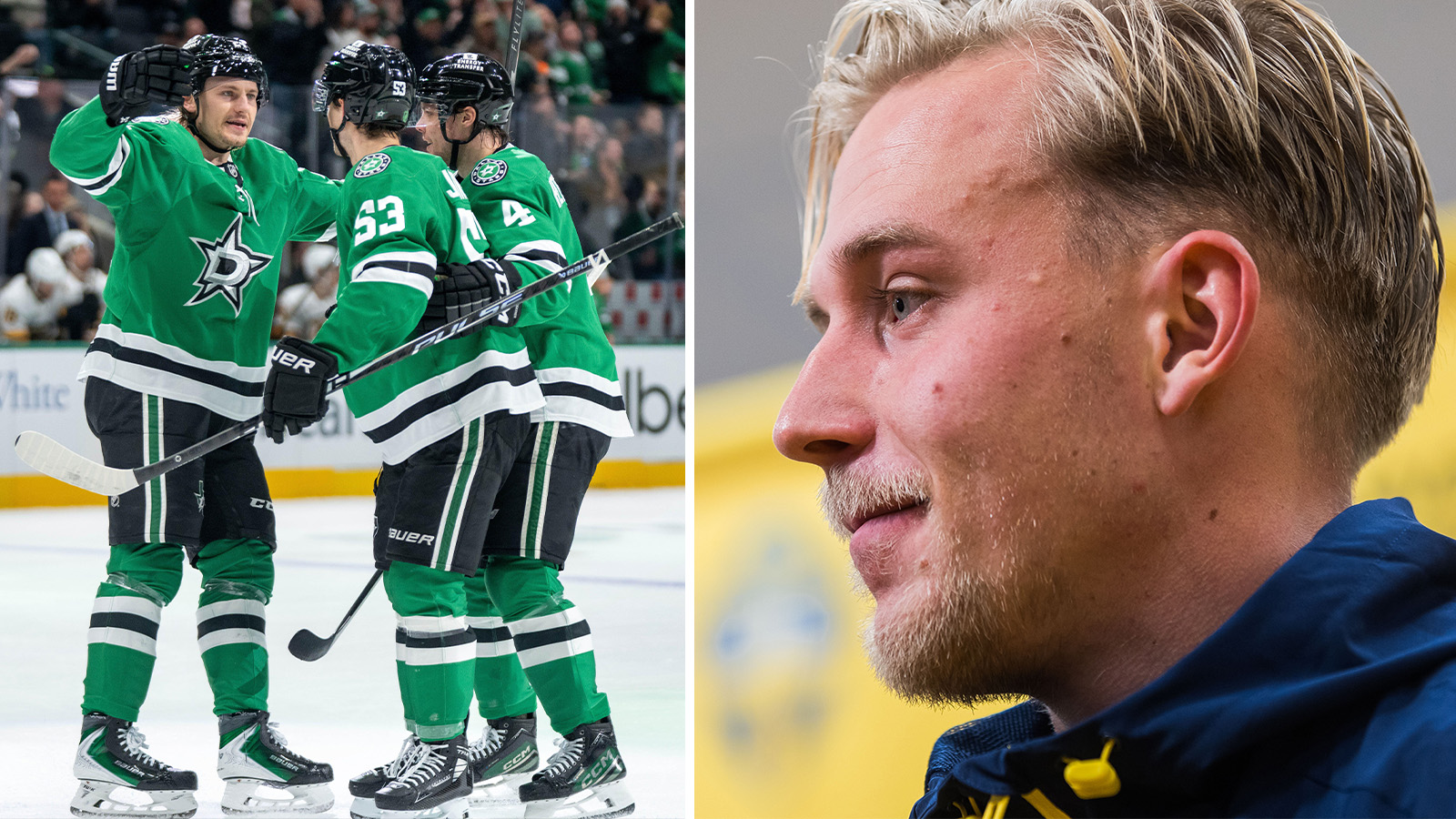 Johanssons oväntade möte i Dallas: ”Jag känner hans kusin”