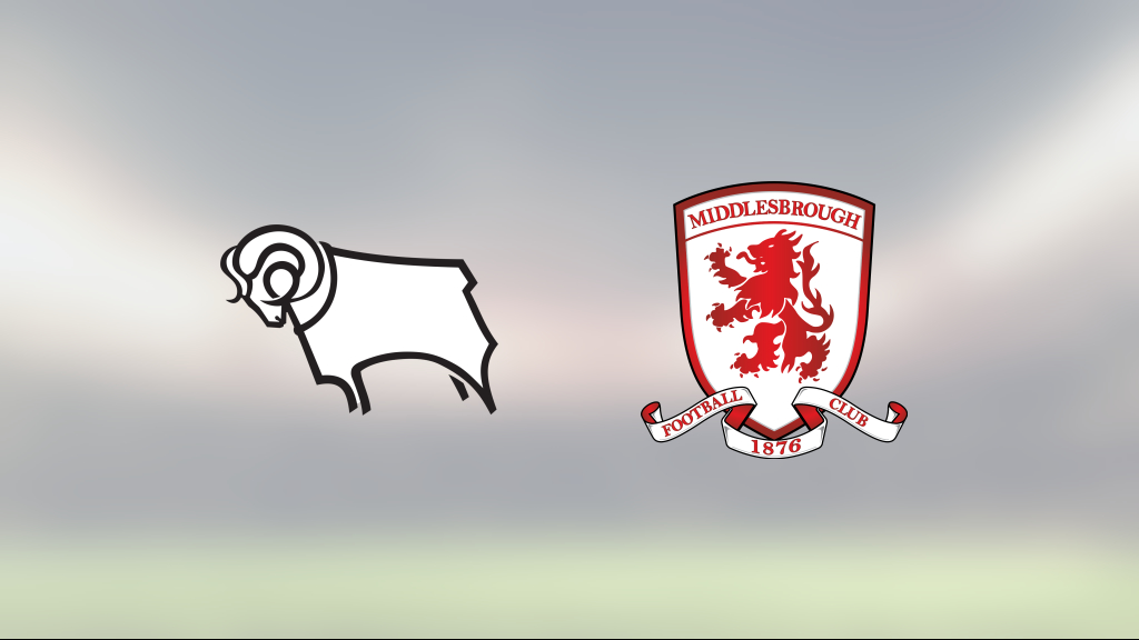 Bobby Clark matchhjälte för Derby County mot Middlesbrough