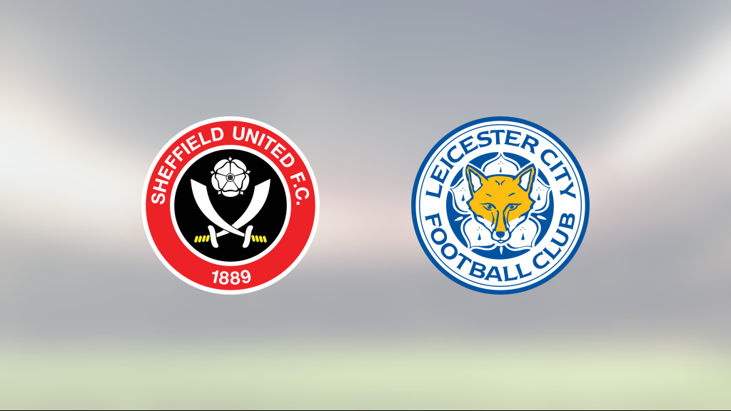 Sheffield United tog hemmaseger mot Leicester