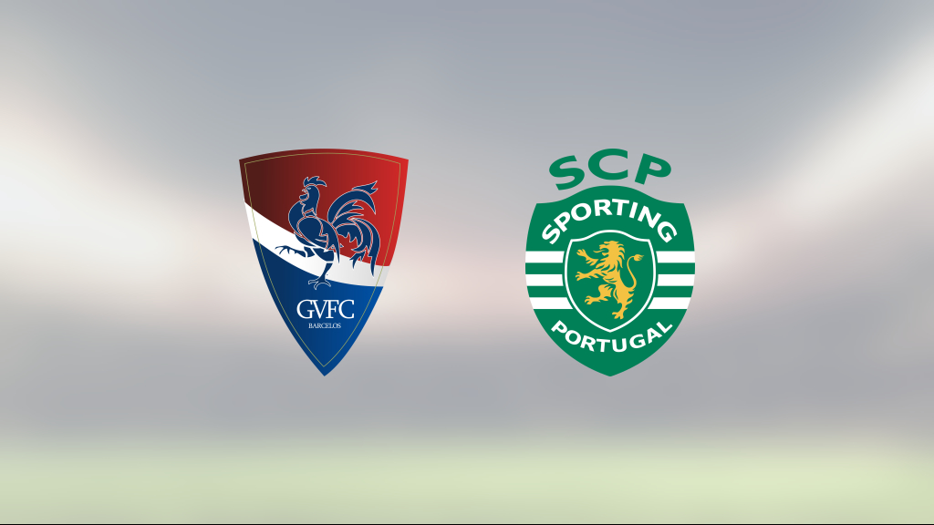 Eduardo poängräddare för Gil Vicente – i 87:e minuten mot Sporting Lissabon