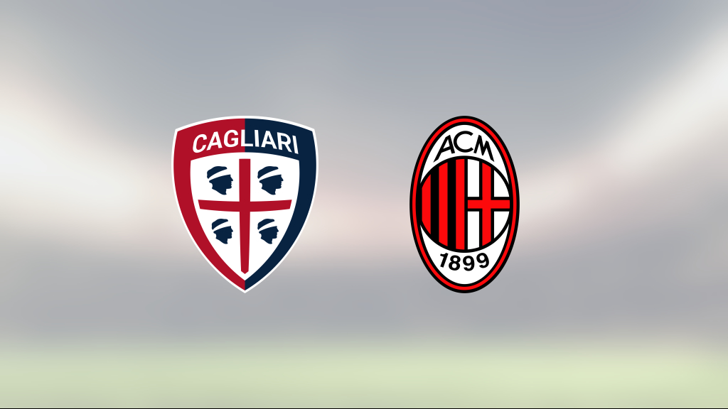 Milan toppar tabellen efter seger mot Cagliari