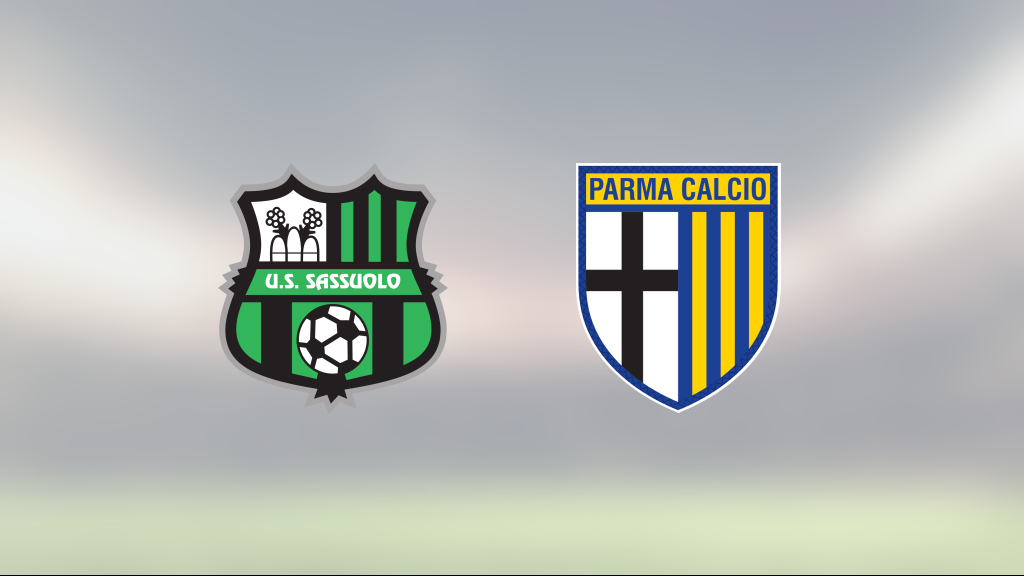 Oavgjort för Parma på bortaplan mot Sassuolo
