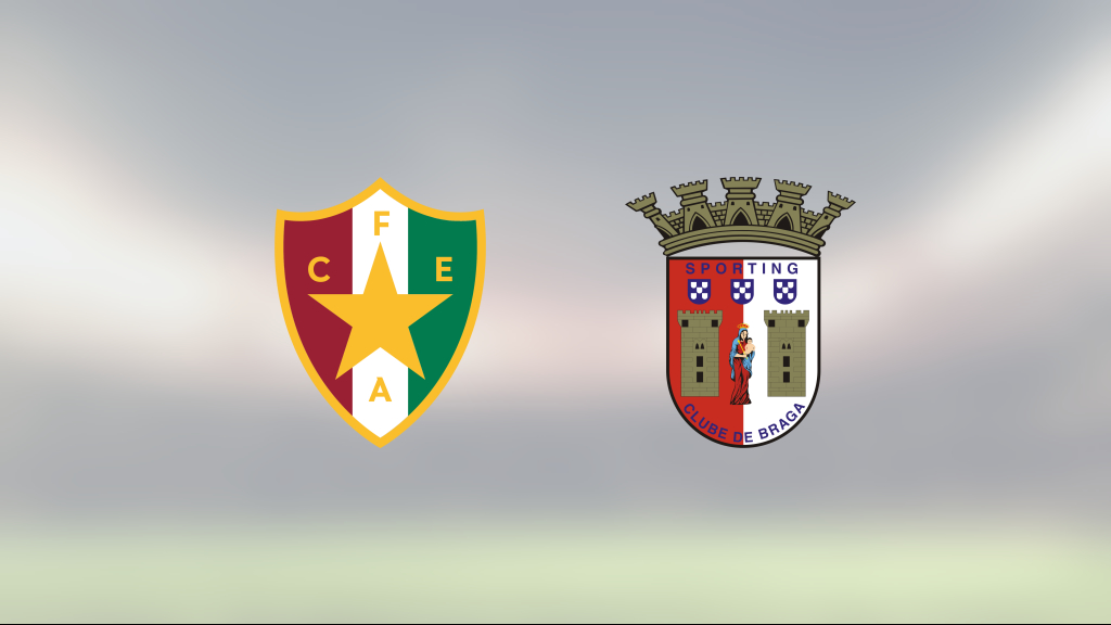 Kryss för Estrela och Braga