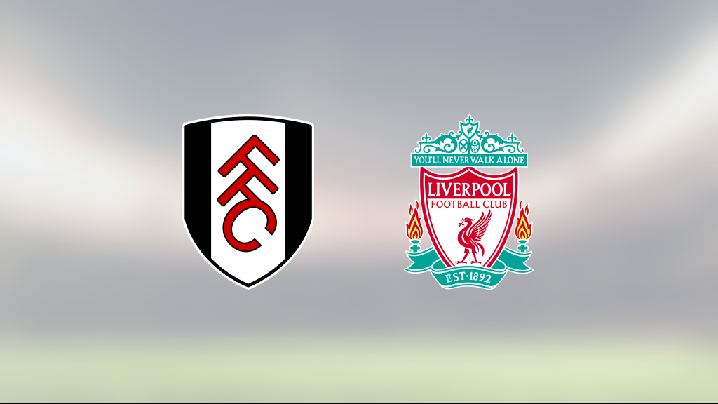 Kvittering på övertid för Fulham mot Liverpool efter Reeds mål