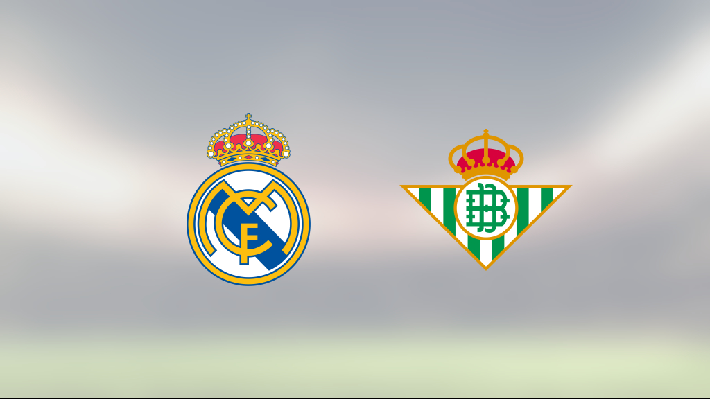 Gonzalo Garcia tremålskytt i Real Madrids seger mot Real Betis