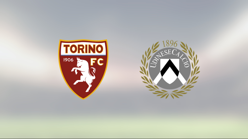Udinese avgjorde i andra halvlek mot Torino