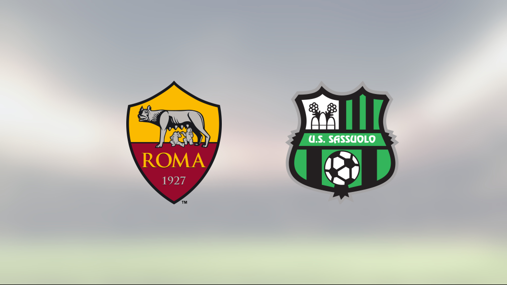 Romas fina svit mot Sassuolo fortsätter