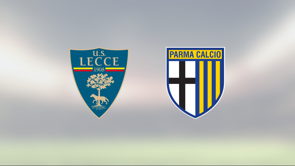 Parma vann mot Lecce – trots underläge i halvtid