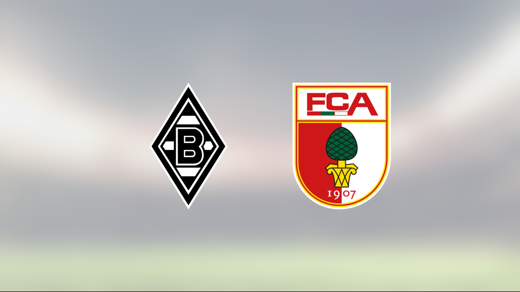 Haris Tabakovic het när Mönchengladbach besegrade Augsburg