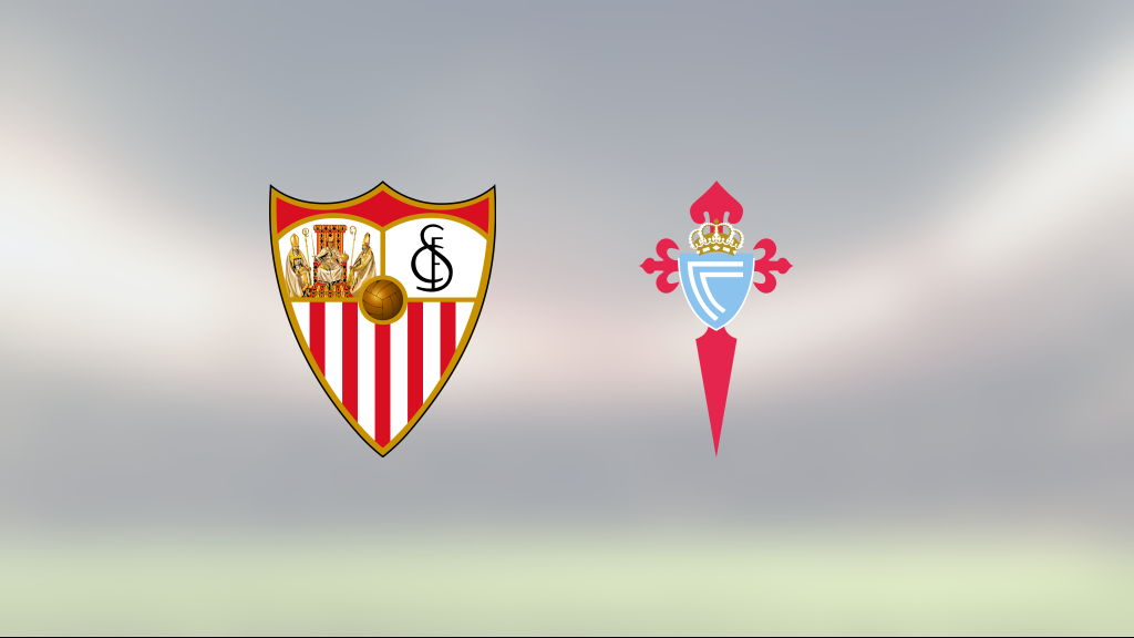 1–0-seger för Celta Vigo mot Sevilla – Marcos Alonso matchhjälte