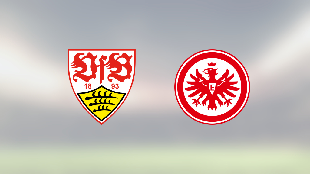 VfB Stuttgart vann med 3–2 hemma mot Eintracht Frankfurt