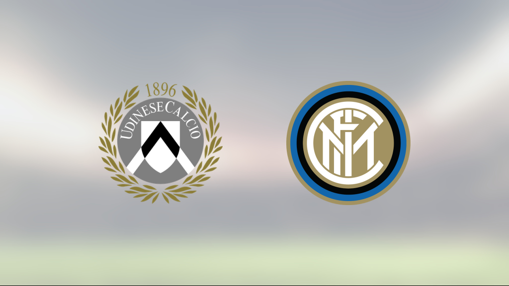 Lautaro Martinez avgjorde när Inter sänkte Udinese