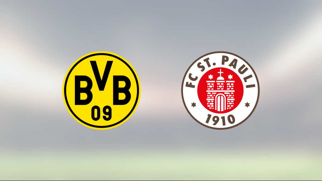 Borussia Dortmund formstarka svit fortsätter efter 3–2 mot St Pauli