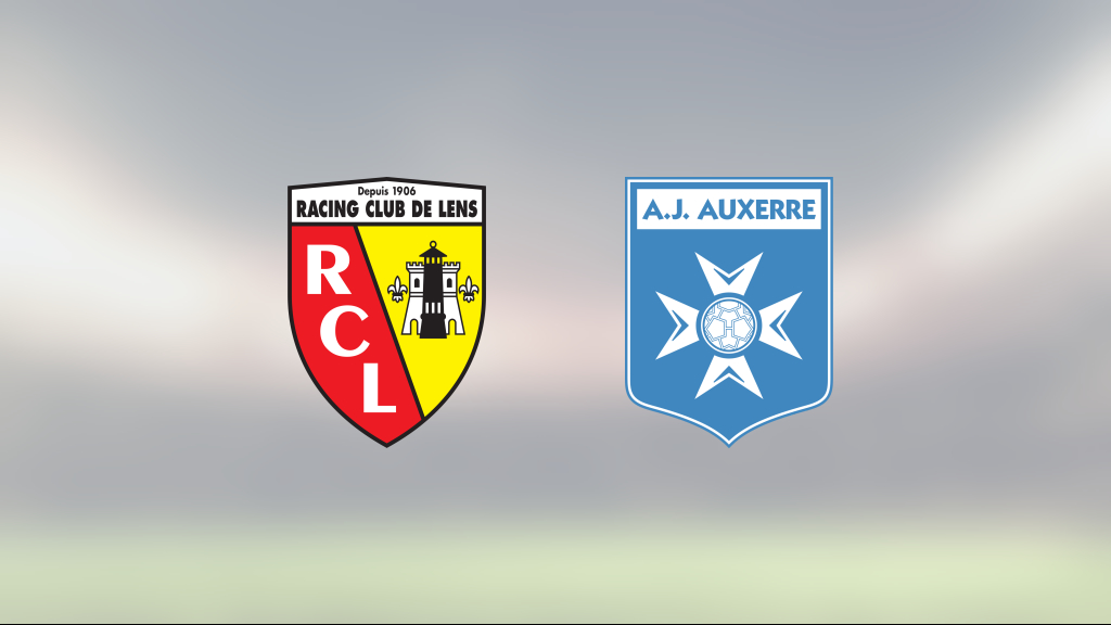 Förlust på bortaplan för Auxerre mot Lens