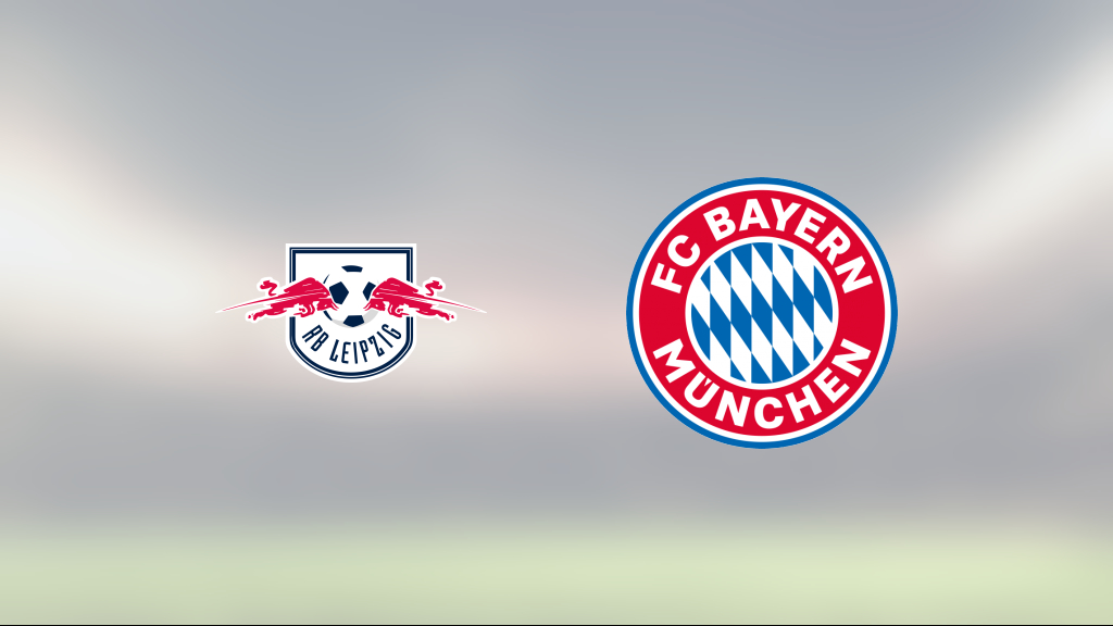 Seger för Bayern München i toppmötet med Red Bull Leipzig