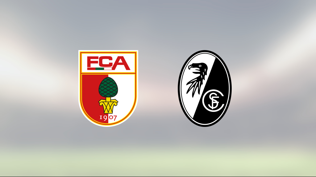 Augsburg och Freiburg delade på poängen