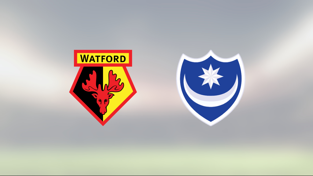 Oavgjort för Watford hemma mot Portsmouth