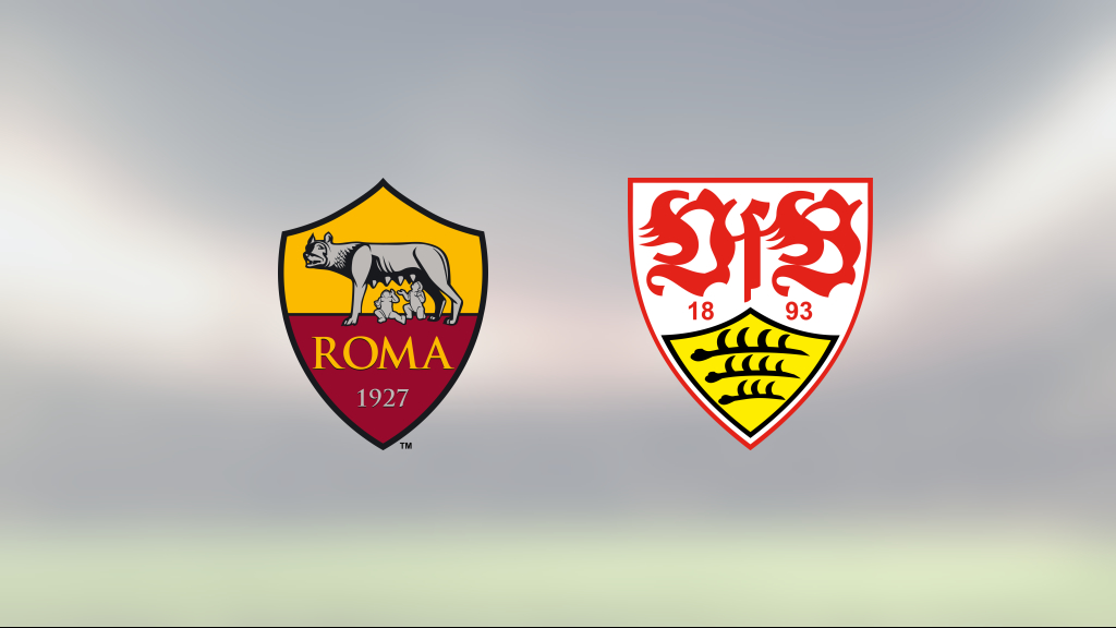 Förlust för VfB Stuttgart mot Roma med 0–2