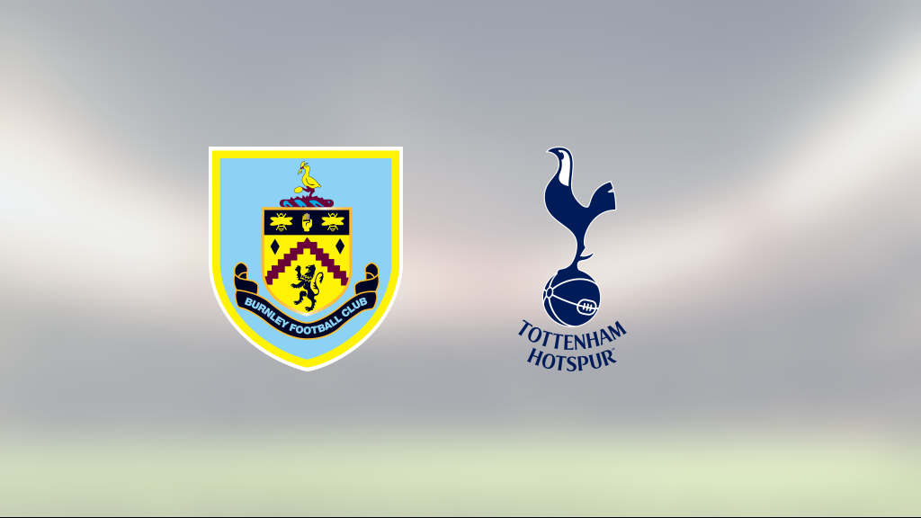 Oavgjort möte mellan Burnley och Tottenham