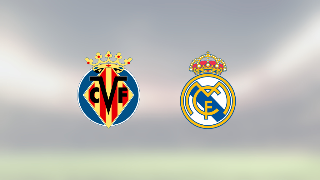 Real Madrid ny serieledare efter seger mot Villarreal