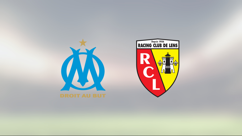Marseille segrade i toppmötet mot Lens