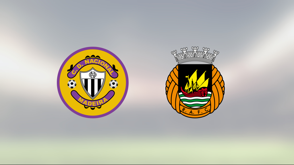 Nacional segrade mot Rio Ave på hemmaplan