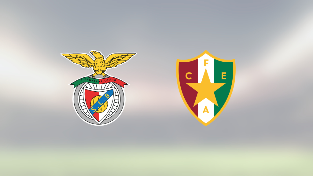 Benficas starka svit mot Estrela fortsätter