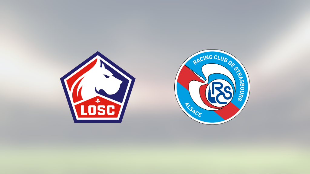 Martial Godo gjorde två mål för Strasbourg i segern mot Lille