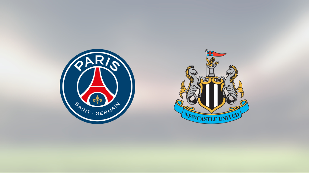 PSG och Newcastle delade på poängen