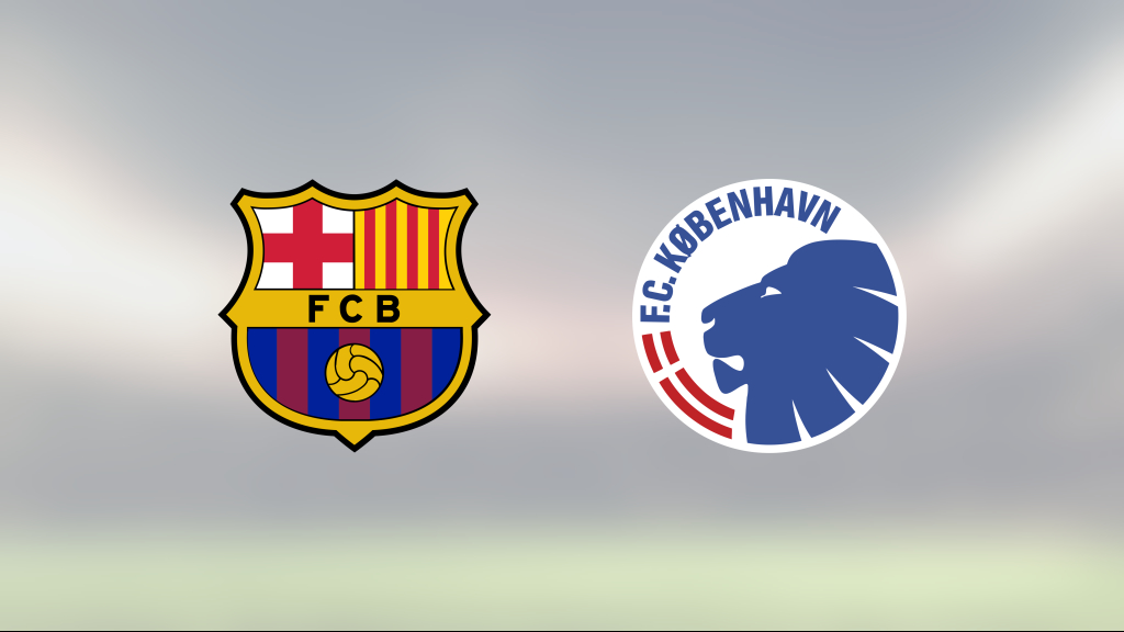 Barcelona vände och vann mot Köpenhamn