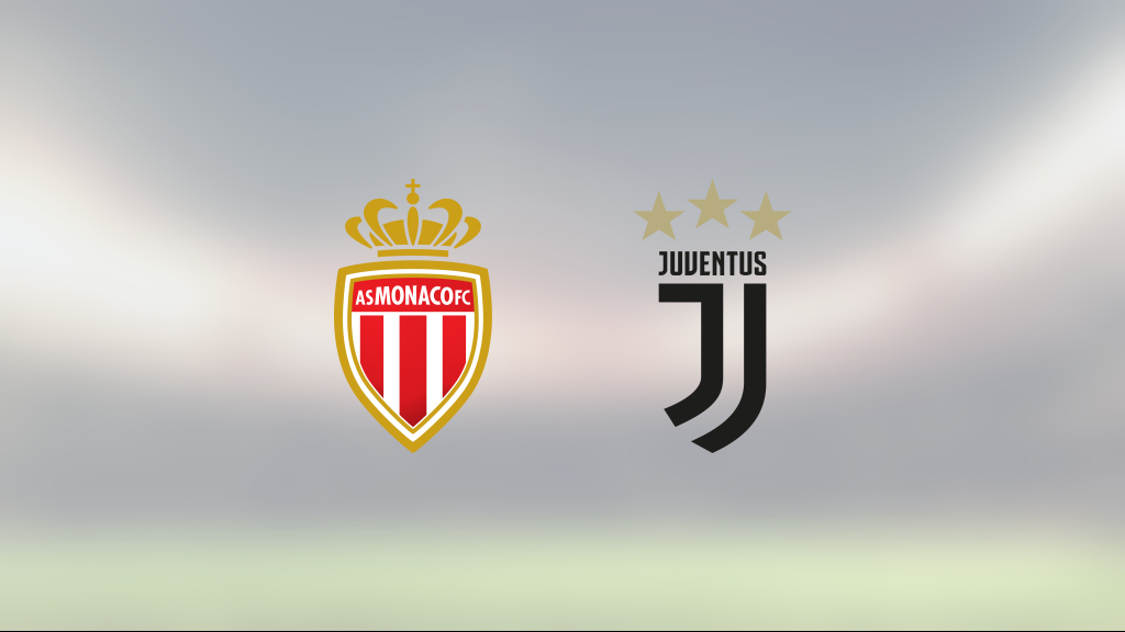 Delad pott när Monaco tog emot Juventus