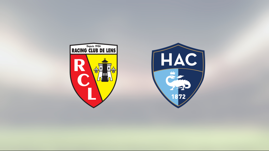 Le Havre besegrades på bortaplan av Lens