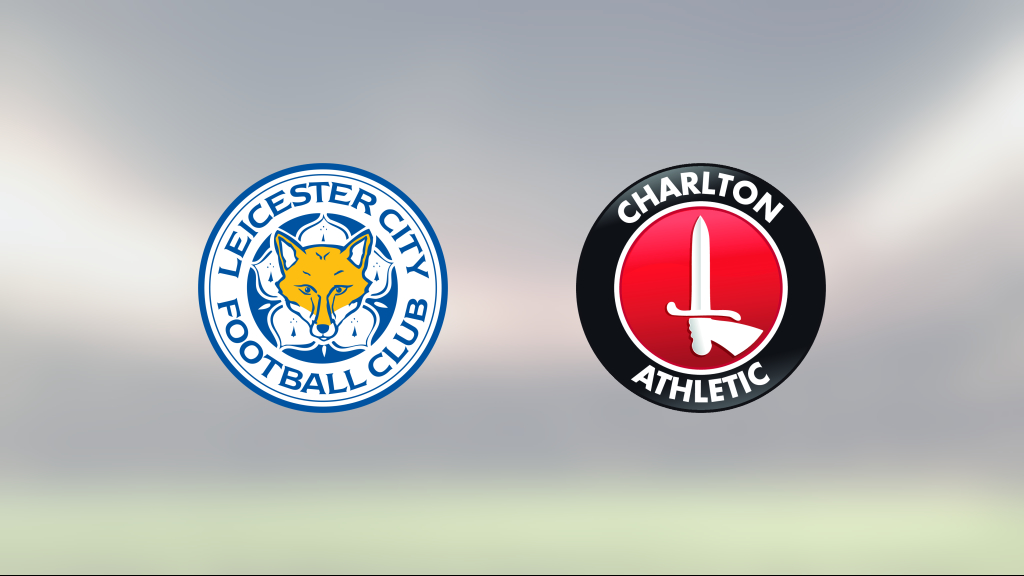 Leicester föll med 0–2 hemma mot Charlton