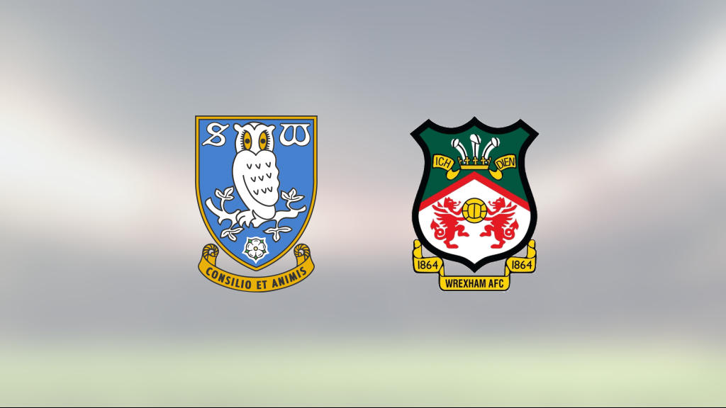 Förlust för Sheffield Wednesday mot Wrexham på hemmaplan