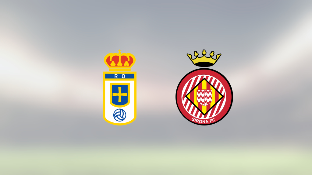 Förlust för Girona mot Real Oviedo på bortaplan