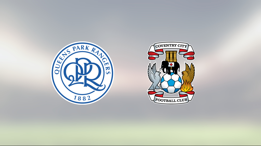 Coventry vann senast – nu tog Queens Park Rangers revansch