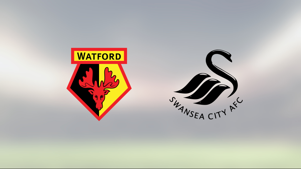 Seger för Swansea City mot Watford efter stark andra halvlek