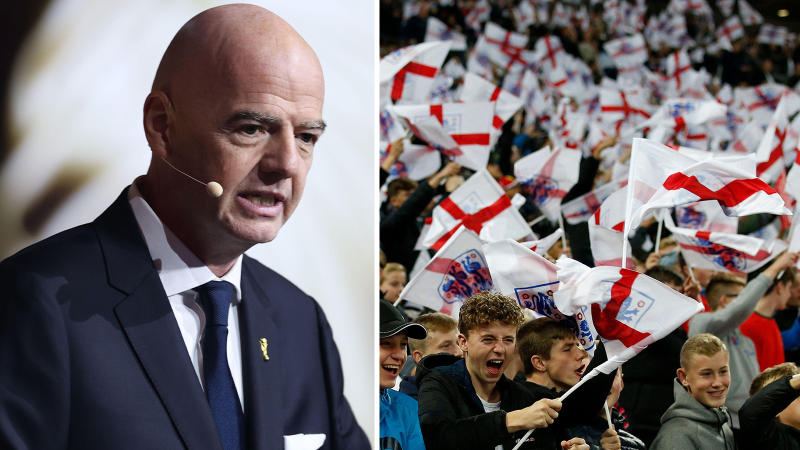 FIFA-presidentens påhopp: ”Väldigt speciellt”