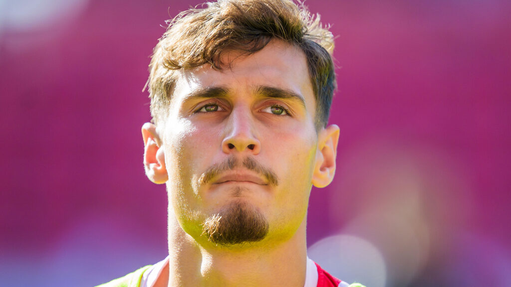 250920 Kalmars Camil Jebara under fotbollsmatchen i Superettan mellan Kalmar och Sandvikens IF den 20 september 2025 i Kalmar.