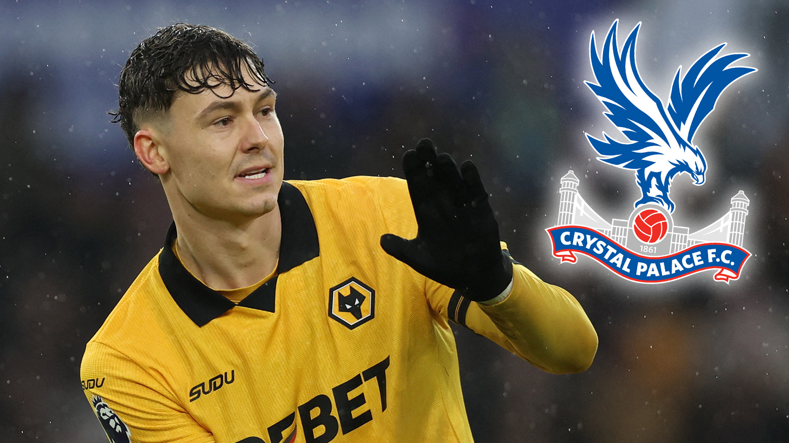 Uppgifter: Jörgen Strand Larsen nära Crystal Palace 