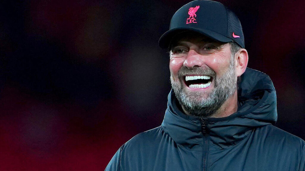 Liverpools manager Jürgen Klopp inför Premier League-matchen på Anfield, Liverpool. Bilddatum: lördag den 20 november 2021.