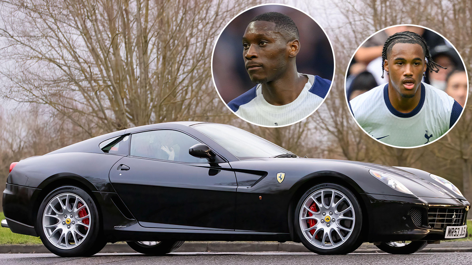 Spurs-duo inblandade i bilolycka: ”Alla är oskadda”