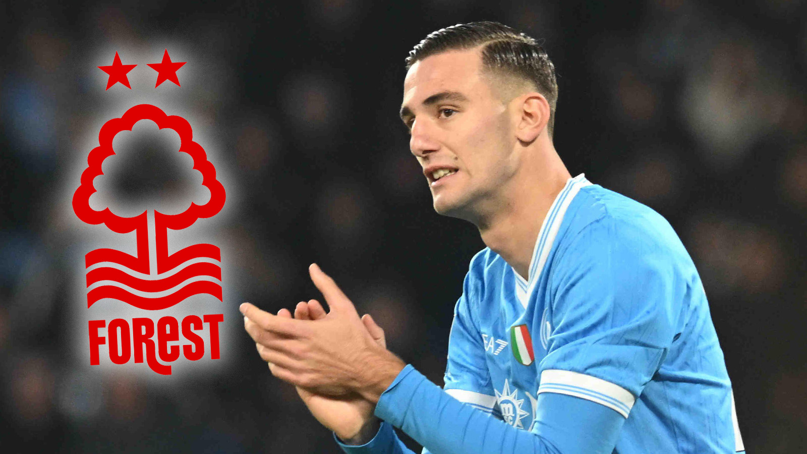 Uppgifter: Nottingham Forest lånar in Napoli-anfallaren
