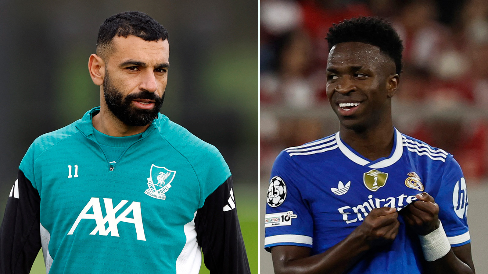 Uppgifter: Saudiarabien vill värva Mohamed Salah och Vinicius Jr