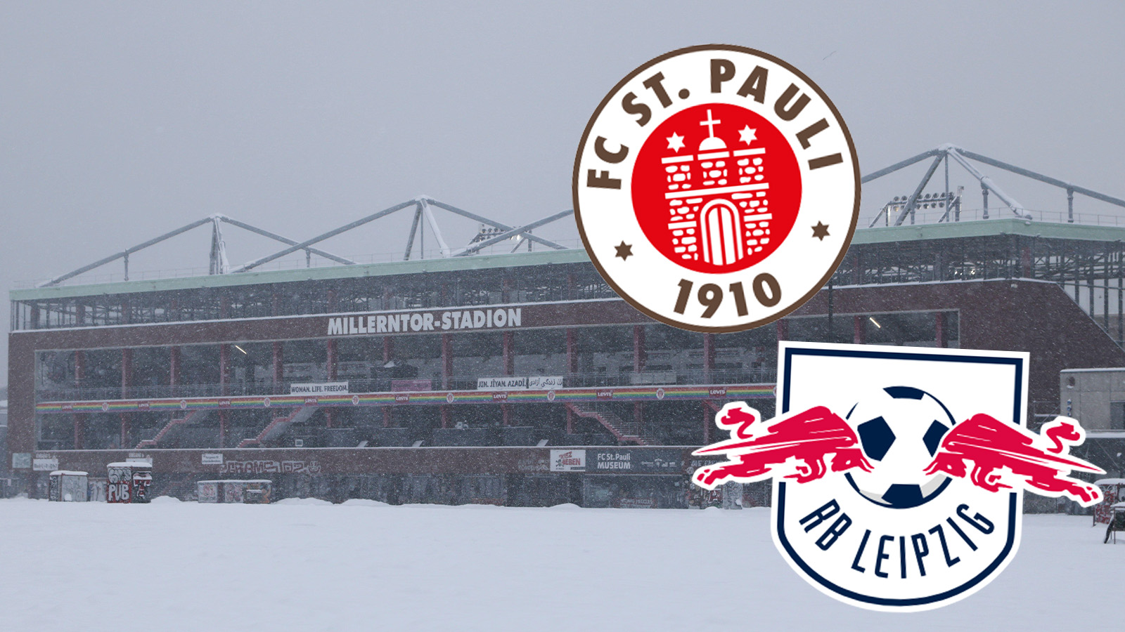 Bundesligamatch skjuts upp – på grund av snöoväder