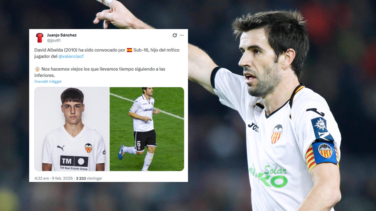 David Albelda uttagen i spanska landslaget