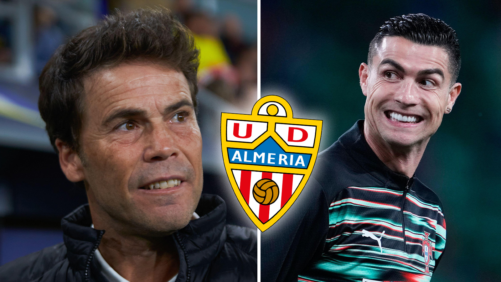 Almeria-tränaren välkomnar Ronaldo: ”Är hans klubb”
